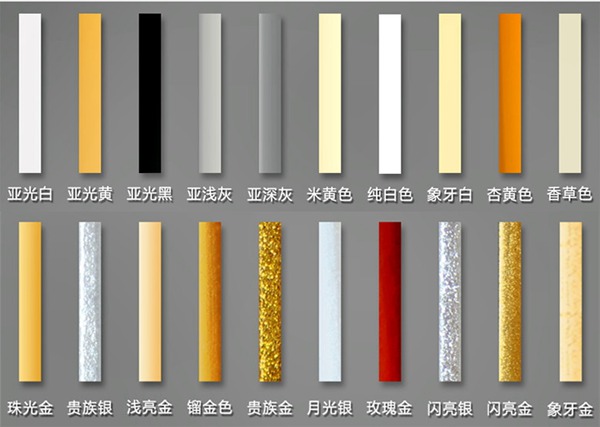 如金色,银色,珠光色等,而白色,黑色色度明显高于白水泥,彩色填缝剂,给